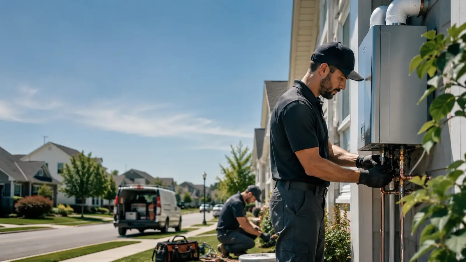 Tankless Water Heater Installation in Max, ND